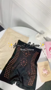 LadyLuxe - Celana Dalam Korset Boxer Pinggang Tinggi Pelangsing Perut Wanita Slimming Pants CD Pengecil Paha KR003