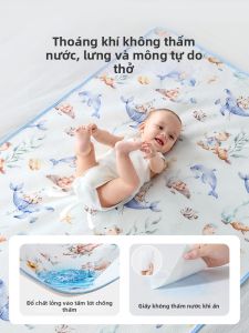 JoynCleon | Waterproof Breathable Baby Bed Sheet Washable Pure Cotton