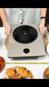 3500W Induction Cooker with 170mm Enlarged 3D Heating Coil Smart Touch Control Auto Shut-Off Without Pot 5 Years Warranty