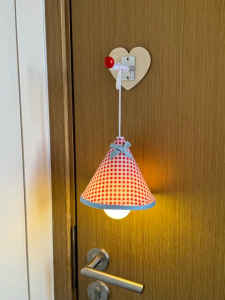 Warm night light Wall Hanging Night Light – Warm LED Bedside Atmosphere Light for Girls Cute Bedroom Decor Desk Lamp