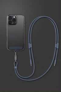 ENERGEA Lasso Lanyard Phone Cable 1.5m Charge type C to C | 240W | 480Mbps
