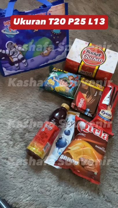 (90 PCS KFC) Tas Ultah Anak Muat KFC Tas Ultah Murah Muat KFC Tas Ulang Tahun Anak Free Nama Dan Foto Tas Ultah Murah Free Desain Karakter Bebas Tas Snack Ulang Tahun Tas Souvenir Ultah Tas Berkat Tas Aqiqah Tas Mengenang Tas Khajatan Tas Khitan