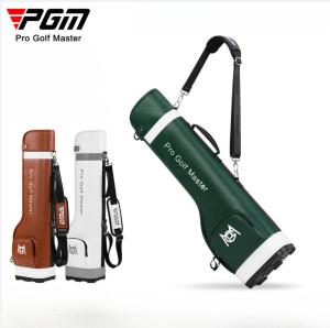 PGM กระเป๋าคลับกระเป๋าปืนสำหรับทั้งหญิงและชาย QIAB031ถุงกอล์ฟน้ำหนักเบามากกระเป๋าครึ่งหน้ากากตัดกันน้ำที่วางกระป๋อง14คลับ