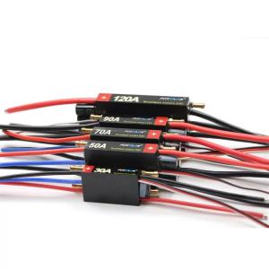 mitoot | FlyColor RC Boat Brushless ESC 30-120A Bộ Điều Khiển Tốc Độ Lipo 2-6S Chống Nước Với Thẻ Chương Trình Cho Phụ Kiện Hệ Thống Vô Tuyến
