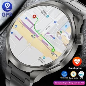 Đồng Hồ Thông Minh Huawei GT4 PRO Màn Hình AMOLED HD 1.85 Inch Hiển Thị Luôn Bật GPS Chống Nước Theo Dõi Nhịp Tim