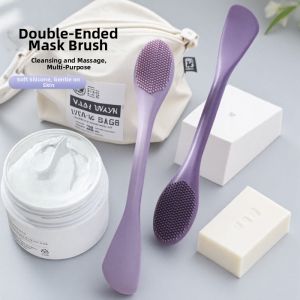 Dual Head Mud Mask Application Facial Cleaning Tool