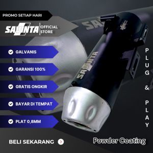 SAVINTA Knalpot Racing Motor T77 Vario Beat Scoopy Mio J Sporty Fino Gt Soul Standar Ori Tsukigi