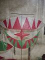 Layang layang bulan bintang (rangka layangan lengkap). 