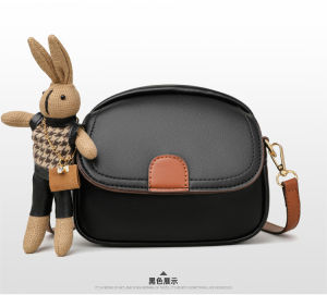 กระเป๋าสะพายข้างผู้หญิงแบบนุ่ม ทรงเมฆ กระเป๋าใส่โทรศัพท์มือถือขนาดเล็ก กระเป๋าสะพายข้างแบบสะพายข้าง กระเป๋าหนัง PU สำหรับผู้หญิง