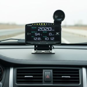 Cổng Kết Nối OBD2 Lufi X1 Hiển Thị Kỹ Thuật Số Thông Số Xe Hơi: Vòng Tua Máy Tốc Độ Nhiên Liệu Áp Suất Dầu Nhiệt Độ Nước Áp Suất Tăng Áp Turbo Hiển Thị HUD.