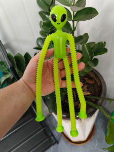 ดูดถ้วย Telescopic Tube Alien ของเล่น Variable Decompression เด็ก Early Education ปริศนาของเล่นสนุก DIY Interactive เกม Props