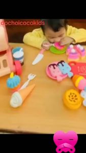 Đồ chơi Xe đẩy siêu thị tiệc Happy Birthday xe đẩy siêu thị shopping đồ chơi cho bé