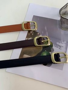 2024 New Womens Belt Retro Versatile Pin Buckle Belt Casual Jeans Belt Tali Pinggang Perempuan 腰带
