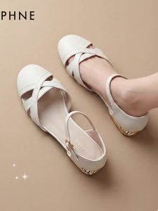 Daphne | Dép Bánh Mì Mở Ngón Chân Đan Dây Hè