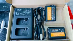 SẠC NHANH HAI PIN K&F CONCEPT NP-FW50