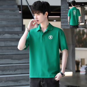 Short Sleeve T-Shirt Youth Teenagers 13-14-15-16 Years Old Boy Summer Wear High School Junior High School Student Stripes Polo Shirt