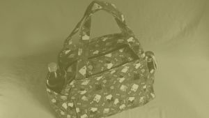 Tas baju pakaian besar Travel bag jumbo pria wanita Tas travelling bepergian traveling mudik pulang kampung kanvas motif jinjing TTBKM TP