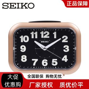 นาฬิกาตั้งโต๊ะ SEIKO QHK026 นาฬิกาตั้งโต๊ะแบบเงียบ นาฬิกาตั้งโต๊ะแบบมีเสียงรบกวน นาฬิกาตั้งโต๊ะแบบมีแสงกลางคืน นาฬิกาตั้งโต๊ะแบบเรียบง่าย