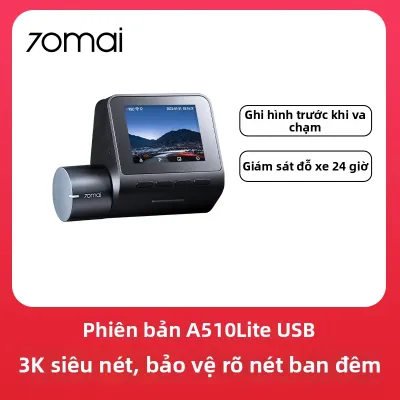 70mai | Camera Hành Trình Giám Sát Đỗ Xe Điều Khiển Giọng Nói 3K Ultra HD
