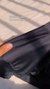 Manset Lengan Panjang Ukuran - Manset Leher Tinggi-Manset Lengan Panjang Wanita - Manset Dalaman Wanita - Mangset Muslimah - Dalaman Kaos Polos Hitam & Putih Lengan Panjang / Manset dalaman bahan spandek