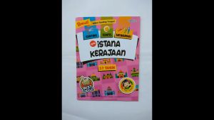 Buku Aktivitas Gunting Tempel Mewarnai Tema Istana Kerajaan