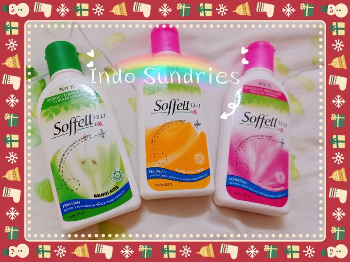 Soffell Mosquito Repellent Indonesia / Penolak Nyamuk / ????????? 60g Lazada