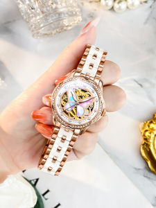 OLEVS | Automatic Ceramic Ladies Watch