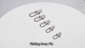 Phụ Kiện Móc Câu Cá Bằng Thép Không Gỉ ShareShark 100 Chiếc Kẹp Khóa Nhanh Dùng Cho Xoay Thùng Mồi Câu Dụng Cụ Câu Cá
