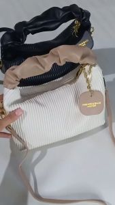 Tas Wanita Kekinian Terbaru Selempang Kulit PU Import Tas Kondangan Multifungsi Mewah Murah Elegant