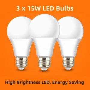 E27 Screw Base Light Bulb with Sound and Light Control
