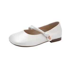 Josiny | French Mary Jane Flats Womens Shoe
