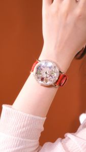 Nubri Jam Tangan Wanita Nubri Berwarna Pelangi Dapat Diputar Elegan Simple Korean Design