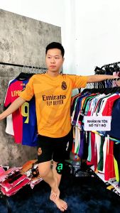 (Vải thun mè) Áo bóng đá CLB Real tím hoa hồng sân khách 2024/2025 áo bóng đá in tên số theo yêu cầu ĐHL SPORT