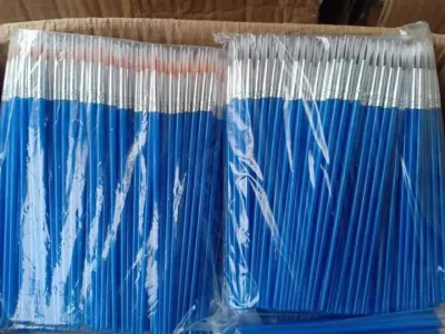 Cọ Vẽ Mỹ Thuật Tô Tượng Tô Tranh Các Loại sét 10 Cọ Đủ Kích Thước