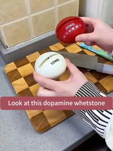 【2025NEW】knife sharpener suction cup knife sharpener pengasah pisau genggam non slip multifunctional kitchen accessories tool sharpening stones 1 second quick sharpening knife sharpener 磨刀神器