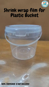200pcs PVC Shrink Wrap Plastic Packaging Shrinkable Plastic Sealer Film for Plastic Cap Container