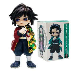 Bandai | Anime Demon Slayer Figure Tanjiro Kamado Nezuko Anime Blind Box Toys Statue PVC Model Ornament Child Birthday Christmas Gift