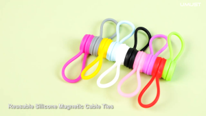 Magnetic Wire Cable Organizer Earphone Storage Holder Clips Cable Magnet Coil Winder