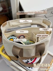KDMILD | Large Capacity Work School Tote Canvas Bag