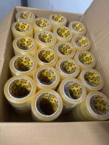 Packaging Tape 2” x 100m (Clear) High Quality for Packaging sold per Pc