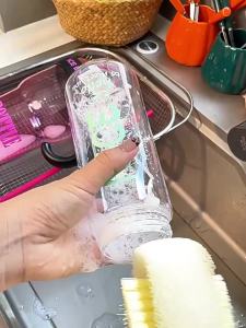4 In 1 Insulated Bottle Cleaning Brush Baby Bottle Gasket Cleaning Tool With Long Handle For Mug Tumblers Narrow Containers