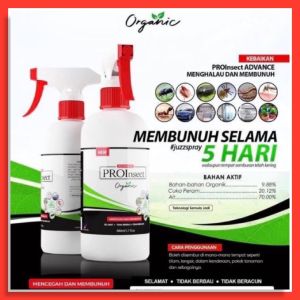 PROINSECT repellent Spray serangga organik (Sesuai Untuk Kutu Semut Pepijat Lipas dan Anai anai)