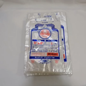 ถุงอาหาร PPใสตราปู ขนาด 10x15 นิ้ว 12x18นิ้ว สำหรับแกง ข้าว และขนมไทย