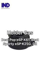 Holder Gas 2 Kabel Beat Sporty FI eSP K25G Pop Vario 125 150 eSP LED New 2015-2018 Mangkok Mangkuk Rumah Pipa