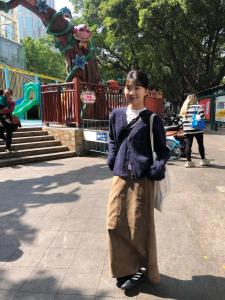 Váy Midi Lưng Cao Bằng Da Sika Màu Nâu Cổ Điển Váy Dài Thẳng Váy Công Sở Mùa Thu Đông Váy Dài Có Khóa Kéo Ở Phía Sau