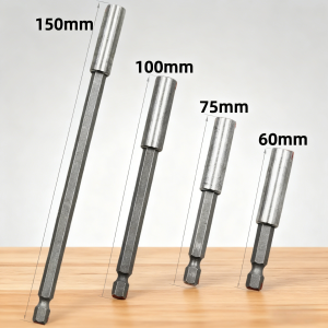 1/4 Inch Hex Shank Extension Holder Magnetic Drill Quick Change Bit Set for Electric Drill Screwdriver Bit Extension Bar Tool