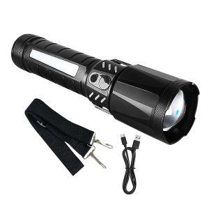 Đèn Pin LED Sạc Siêu Mạnh Đèn Pin Đa Chức Năng Có Đèn COB Đèn Lồng Cầm Tay Công Suất Cao Để Cắm Trại Săn Bắn Đi Bộ Ban Đêm Thám Hiểm Hang Động