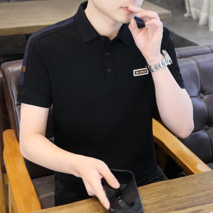 Áo Thun Polo Nam Tay Ngắn Chất Lượng Cao Mùa Hè 2024 Thoáng Khí Đa Năng Thời Trang Cotton Polyester Spandex Dáng Rộng Thoải Mái