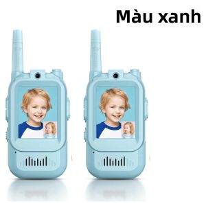 2 Máy Đàm Thoại Trẻ Em Màn Hình 2.0 Inch Mẫu Mới 2025 Có Chức Năng Thay Đổi Giọng Nói Và Video Thời Gian Thực Trò Chuyện Quà Tặng Giáng Sinh Halloween Cho Bé Trai & Bé Gái