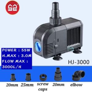 【DURABLE】 SUNSUN Submersible Water Pump HJ-500/HJ-600/HJ-1100/HJ-1500/HJ-2000/HJ-2500/HJ-3000/ HJ-4500/HJ-5500/HJ-6000